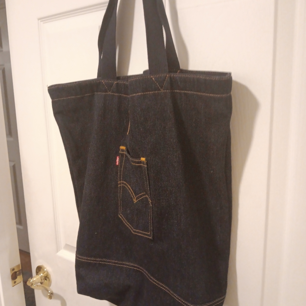 Blue Jean Levi Tote Bag - Picture 9 of 9